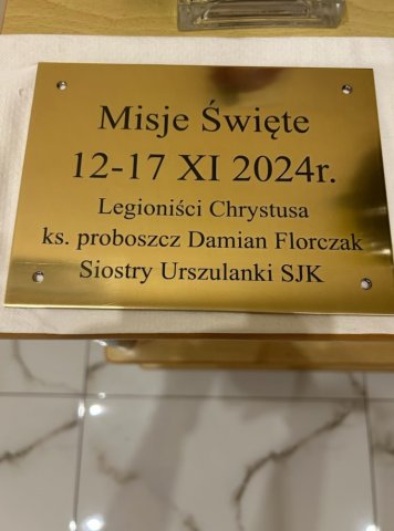 Misje święte w Pruszczu Pomorskim